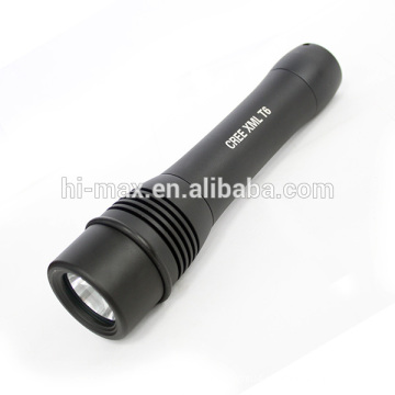 hi-max diving flashlight cree xm-l t6 led narrow beam diving video light